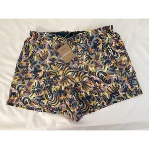 Patagonia Women's Baggies 5" Shorts Wild Botanist: Tidal Teal Size: XS